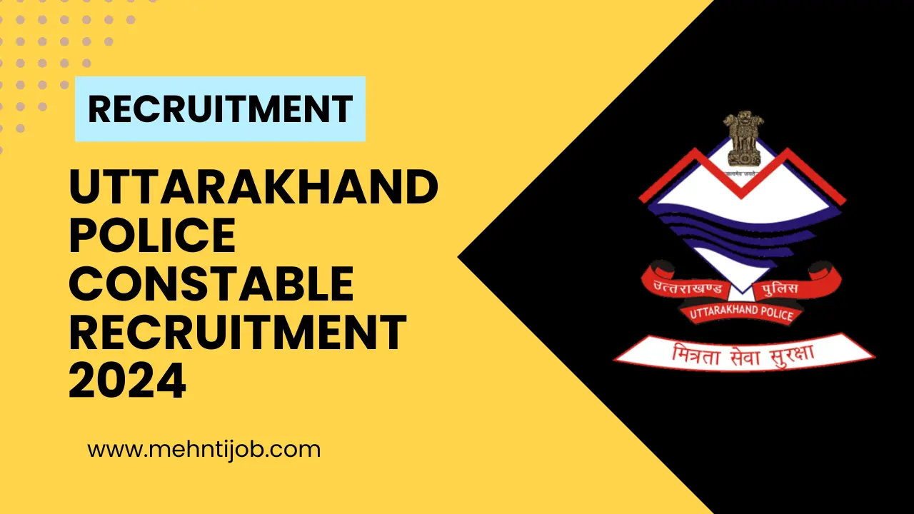 Uttarakhand Police Constable recruitment